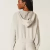 Gilly Hicks – Strick-Hoodie mit V-Ausschnitt Gilly Hicks – Strick-Hoodie mit V-Ausschnitt