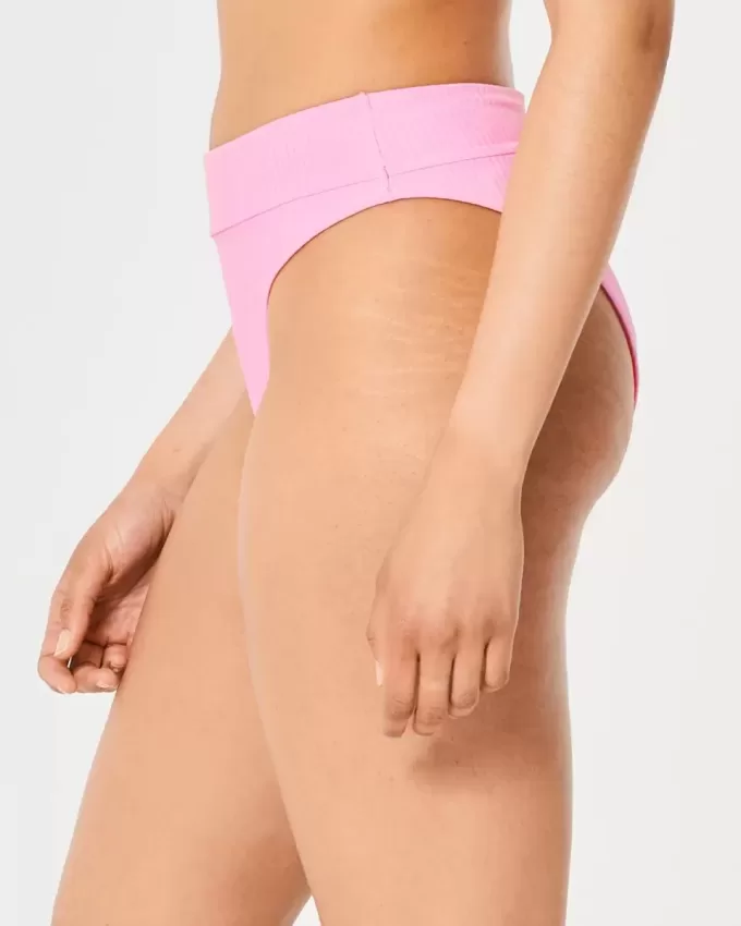 Gilly Hicks – Wendbare Bikinihose mit hohem Beinausschnitt und hoher Taille Gilly Hicks – Wendbare Bikinihose mit hohem Beinausschnitt und hoher Taille
