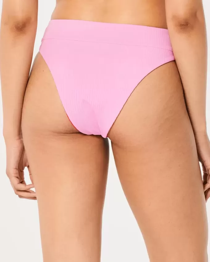 Gilly Hicks – Wendbare Bikinihose mit hohem Beinausschnitt und hoher Taille Gilly Hicks – Wendbare Bikinihose mit hohem Beinausschnitt und hoher Taille