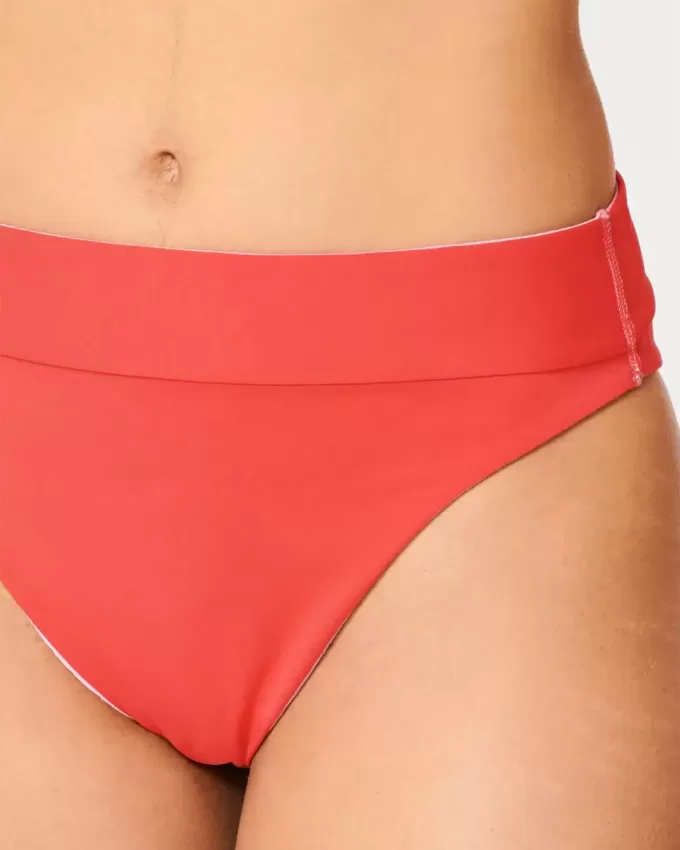 Gilly Hicks – Wendbare Bikinihose mit hohem Beinausschnitt und hoher Taille Gilly Hicks – Wendbare Bikinihose mit hohem Beinausschnitt und hoher Taille