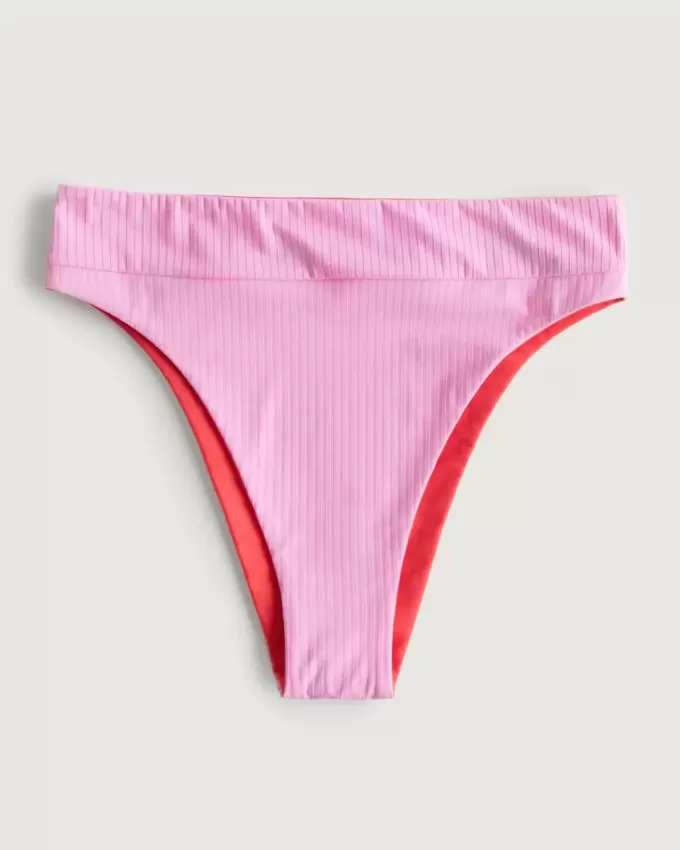 Gilly Hicks – Wendbare Bikinihose mit hohem Beinausschnitt und hoher Taille Gilly Hicks – Wendbare Bikinihose mit hohem Beinausschnitt und hoher Taille