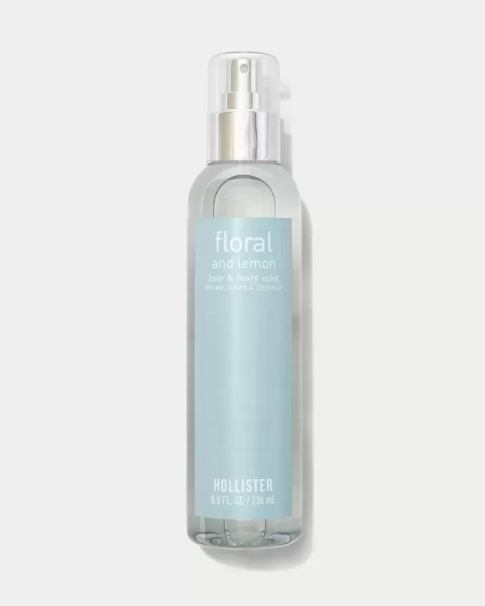 Haar- und Körperspray mit Blumen- und Zitronengeschmack Haar- und Körperspray mit Blumen- und Zitronengeschmack
