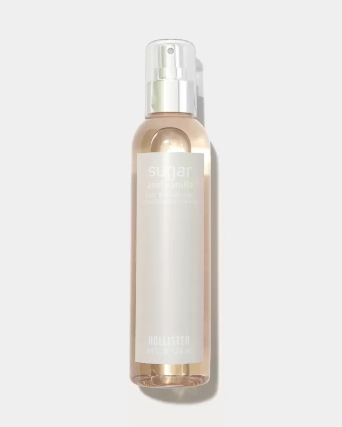 Haar- und Körperspray mit Zucker und Vanille Haar- und Körperspray mit Zucker und Vanille