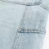Hell gewaschene Baggy-Carpenter-Jeans Hell gewaschene Baggy-Carpenter-Jeans