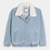 Hell gewaschene Jeansjacke Hell gewaschene Jeansjacke
