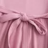 Henley-Babydoll-Oberteil mit Bindeband hinten Henley-Babydoll-Oberteil mit Bindeband hinten