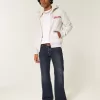Hermosa – Lockere Bootcut-Jeans in dunkler Waschung Hermosa – Lockere Bootcut-Jeans in dunkler Waschung