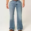 Hermosa – Lockere Bootcut-Jeans in mittlerer Waschung Hermosa – Lockere Bootcut-Jeans in mittlerer Waschung