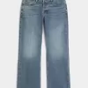 Hermosa – Lockere Bootcut-Jeans in mittlerer Waschung Hermosa – Lockere Bootcut-Jeans in mittlerer Waschung