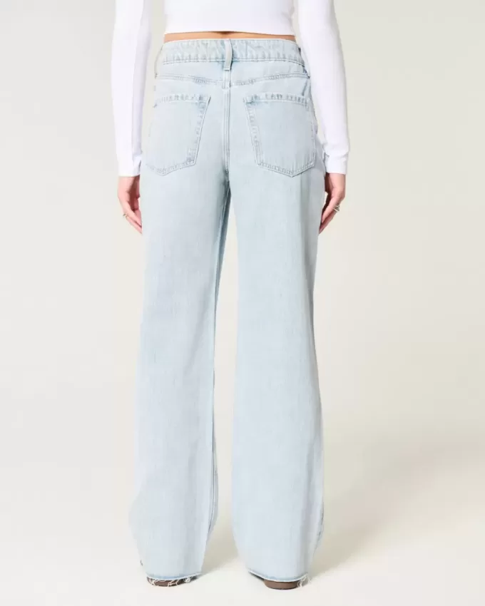 High-Rise Baggy-Jeans in heller Waschung High-Rise Baggy-Jeans in heller Waschung