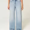 High-Rise Baggy-Jeans in mittlerer Waschung High-Rise Baggy-Jeans in mittlerer Waschung