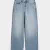 High-Rise Baggy-Jeans in mittlerer Waschung High-Rise Baggy-Jeans in mittlerer Waschung
