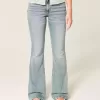 High-Rise-Flare-Jeans in mittlerer Waschung High-Rise-Flare-Jeans in mittlerer Waschung
