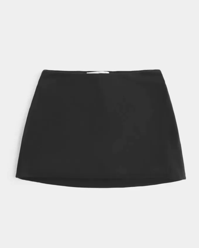 Hoch geschnittener A-Linien-Mini-Skort Hoch geschnittener A-Linien-Mini-Skort