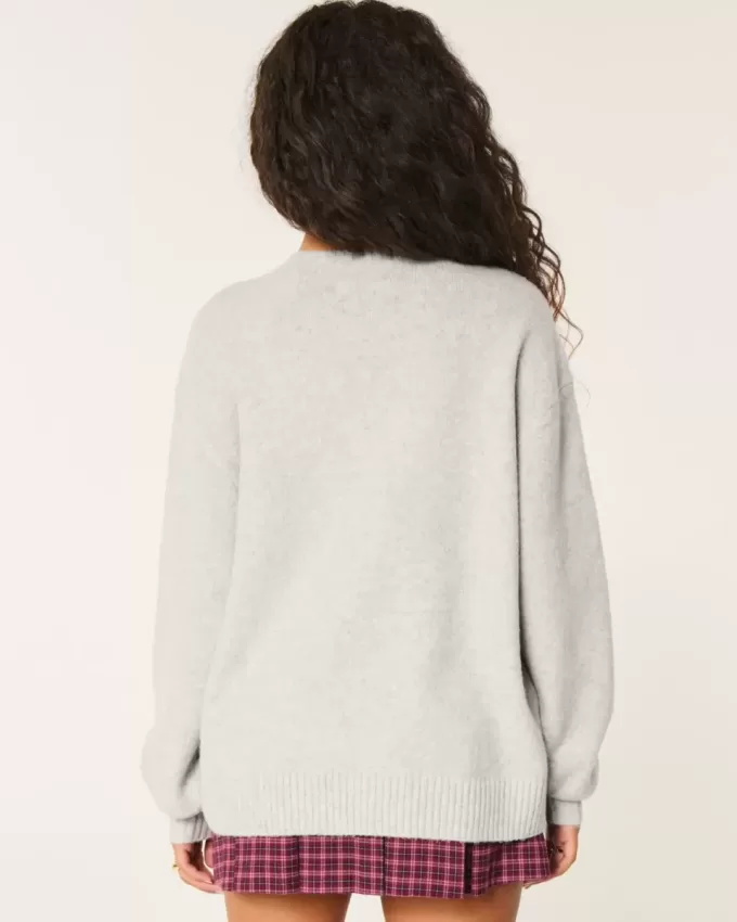 Hollister – Bequemer Pullover mit Cloud-Rose-Grafik Hollister – Bequemer Pullover mit Cloud-Rose-Grafik