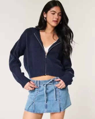 Hollister – Comfy Cloud – Kapuzenpullover mit Reißverschluss Hollister – Comfy Cloud – Kapuzenpullover mit Reißverschluss