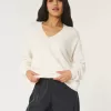 Hollister – Comfy Cloud – Oversize-Pullover mit V-Ausschnitt Hollister – Comfy Cloud – Oversize-Pullover mit V-Ausschnitt