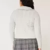 Hollister – Comfy Cloud – Zopfmusterpullover mit Reißverschluss Hollister – Comfy Cloud – Zopfmusterpullover mit Reißverschluss