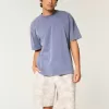 Hollister – Feel Good – Baggy-Shorts aus Fleece über dem Knie Hollister – Feel Good – Baggy-Shorts aus Fleece über dem Knie