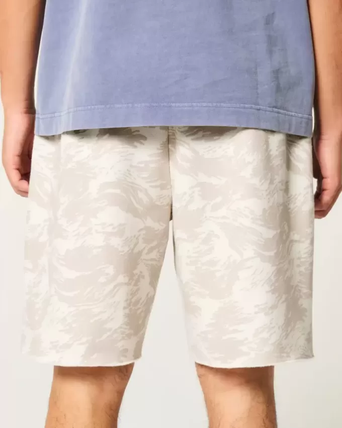 Hollister – Feel Good – Baggy-Shorts aus Fleece über dem Knie Hollister – Feel Good – Baggy-Shorts aus Fleece über dem Knie