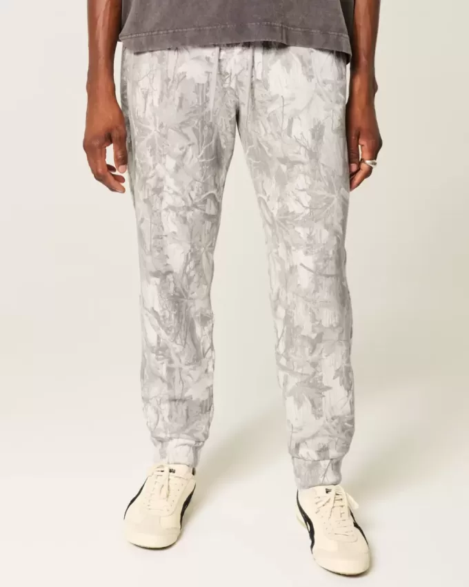Hollister – Fleece-Jogginghose „Feel Good“ in Camouflage Hollister – Fleece-Jogginghose „Feel Good“ in Camouflage