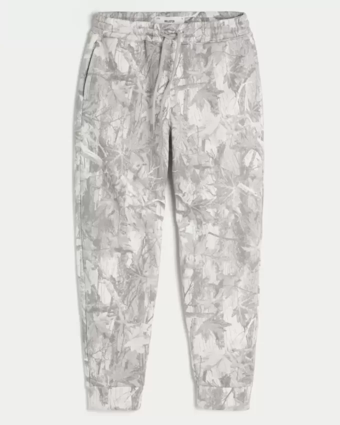 Hollister – Fleece-Jogginghose „Feel Good“ in Camouflage Hollister – Fleece-Jogginghose „Feel Good“ in Camouflage
