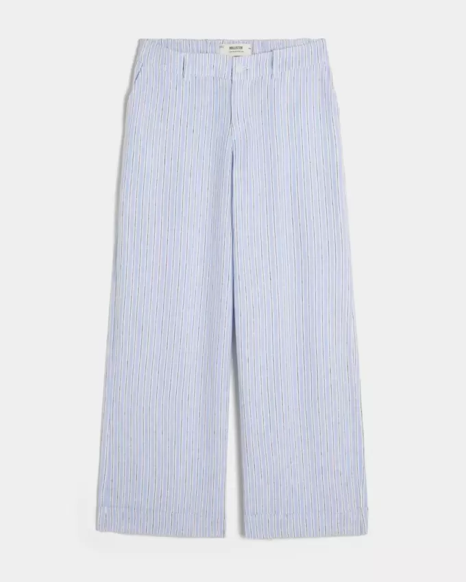 Hollister – Livvy – Hose mit niedriger Leibhöhe und weitem Bein Hollister – Livvy – Hose mit niedriger Leibhöhe und weitem Bein