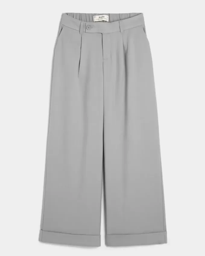 Hollister – Livvy – Hose mit niedriger Leibhöhe und weitem Bein Hollister – Livvy – Hose mit niedriger Leibhöhe und weitem Bein