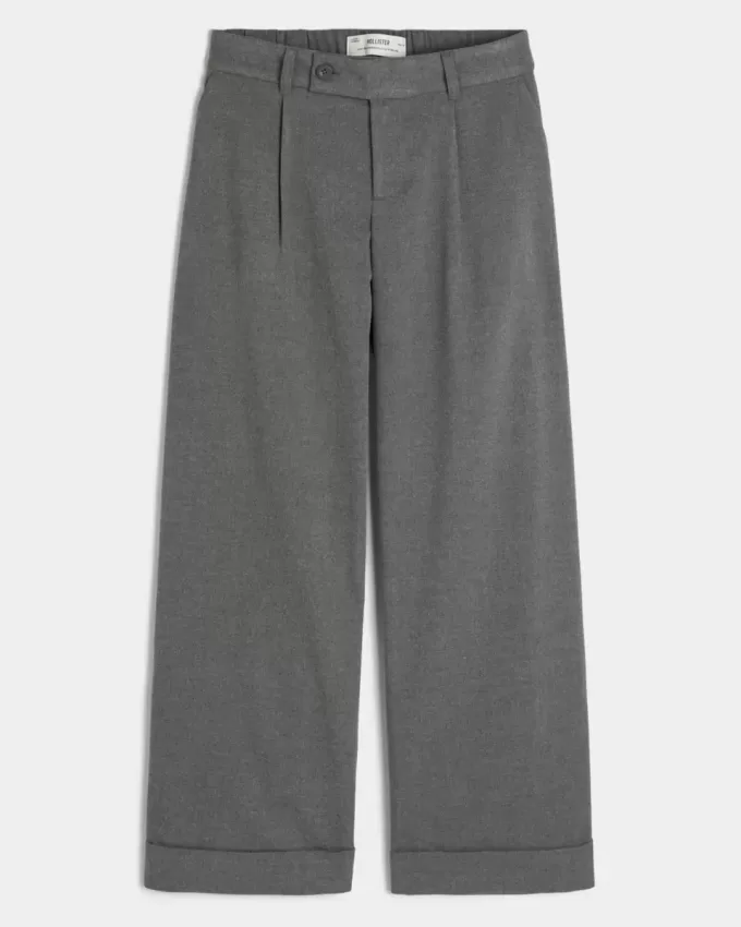 Hollister – Livvy – Hose mit niedriger Leibhöhe und weitem Bein Hollister – Livvy – Hose mit niedriger Leibhöhe und weitem Bein