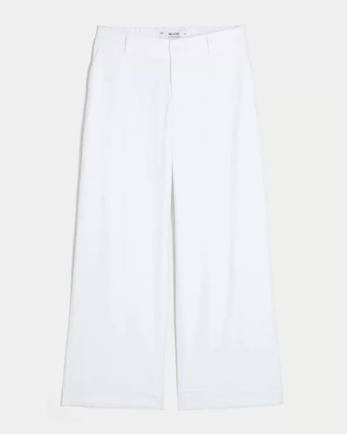 Hollister – Livvy – Hose mit niedriger Leibhöhe und weitem Bein Hollister – Livvy – Hose mit niedriger Leibhöhe und weitem Bein