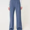 Hollister – Livvy – Hose mit ultrahohem Bund und weitem Bein Hollister – Livvy – Hose mit ultrahohem Bund und weitem Bein