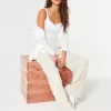 Hollister – Livvy – Hose mit ultrahohem Bund und weitem Bein Hollister – Livvy – Hose mit ultrahohem Bund und weitem Bein