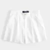 Hollister – Livvy – Shorts aus Leinenmischung mit ultrahohem Bund Hollister – Livvy – Shorts aus Leinenmischung mit ultrahohem Bund