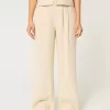 Hollister – Livvy – Ultrahoch geschnittene Hose aus Leinenmischung mit weitem Bein Hollister – Livvy – Ultrahoch geschnittene Hose aus Leinenmischung mit weitem Bein