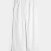 Hollister – Livvy – Ultrahoch geschnittene Hose aus Leinenmischung mit weitem Bein Hollister – Livvy – Ultrahoch geschnittene Hose aus Leinenmischung mit weitem Bein