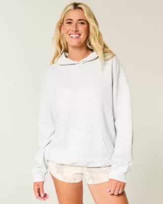 Hollister – Oversize-Kapuzenpullover „Feel Good“