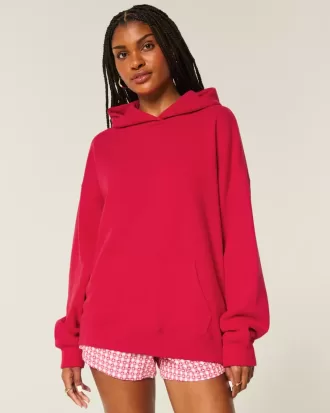 Hollister – Oversize-Kapuzenpullover „Feel Good“