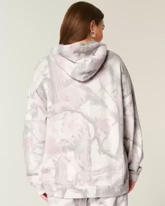 Hollister – Oversize-Kapuzenpullover „Feel Good“