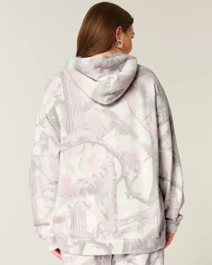 Hollister – Oversize-Kapuzenpullover „Feel Good“ Hollister – Oversize-Kapuzenpullover „Feel Good“