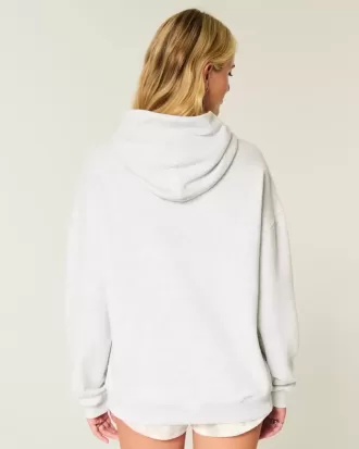 Hollister – Oversize-Kapuzenpullover „Feel Good“