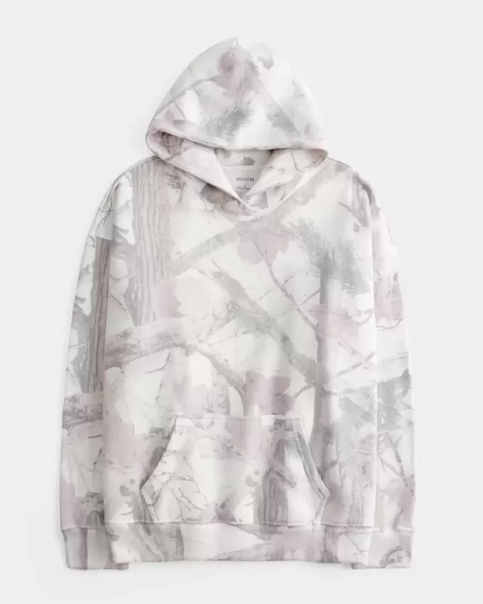 Hollister – Oversize-Kapuzenpullover „Feel Good“ Hollister – Oversize-Kapuzenpullover „Feel Good“