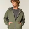 Hollister x Crocs – Kapuzenpullover mit Sherpa-Futter und Reißverschluss Hollister x Crocs – Kapuzenpullover mit Sherpa-Futter und Reißverschluss