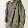 Hollister x Crocs – Kapuzenpullover mit Sherpa-Futter und Reißverschluss Hollister x Crocs – Kapuzenpullover mit Sherpa-Futter und Reißverschluss