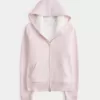 Hollister x Crocs – Kapuzenpullover mit Sherpa-Futter und Reißverschluss Hollister x Crocs – Kapuzenpullover mit Sherpa-Futter und Reißverschluss