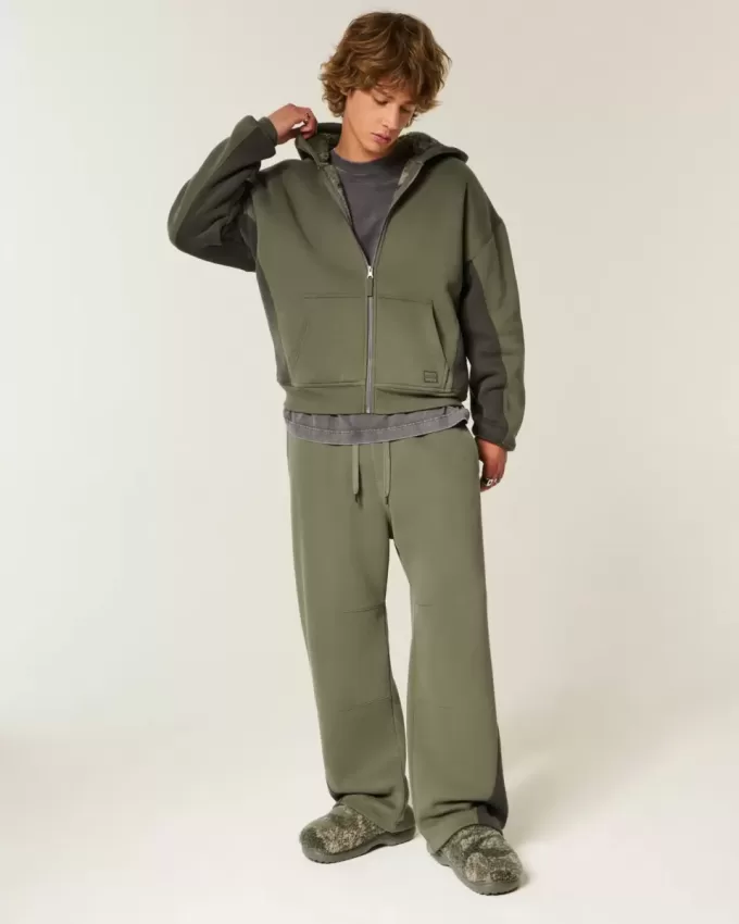Hollister x Crocs – Superweite Jogginghose Hollister x Crocs – Superweite Jogginghose