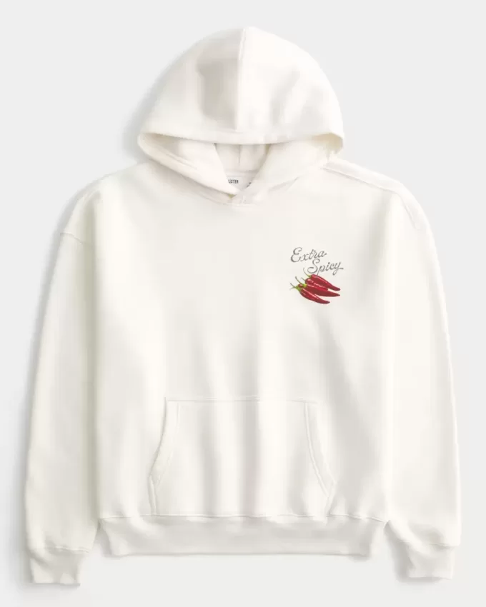 Hoodie mit „Extra Spicy Peppers“-Grafik Hoodie mit „Extra Spicy Peppers“-Grafik