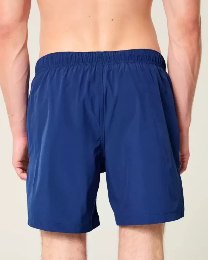 Huntington Beach – Grafik-Volley-Badehose bis zur Mitte des Oberschenkels Huntington Beach – Grafik-Volley-Badehose bis zur Mitte des Oberschenkels