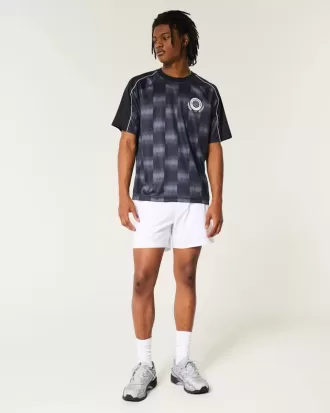 Hybrid-Aktivshorts bis zur Mitte des Oberschenkels