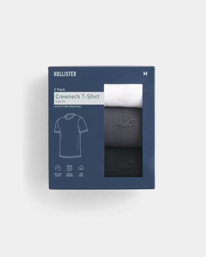 Icon Crew T-Shirt 3er-Pack