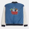 Jeansjacke mit Looney Tunes-Grafik